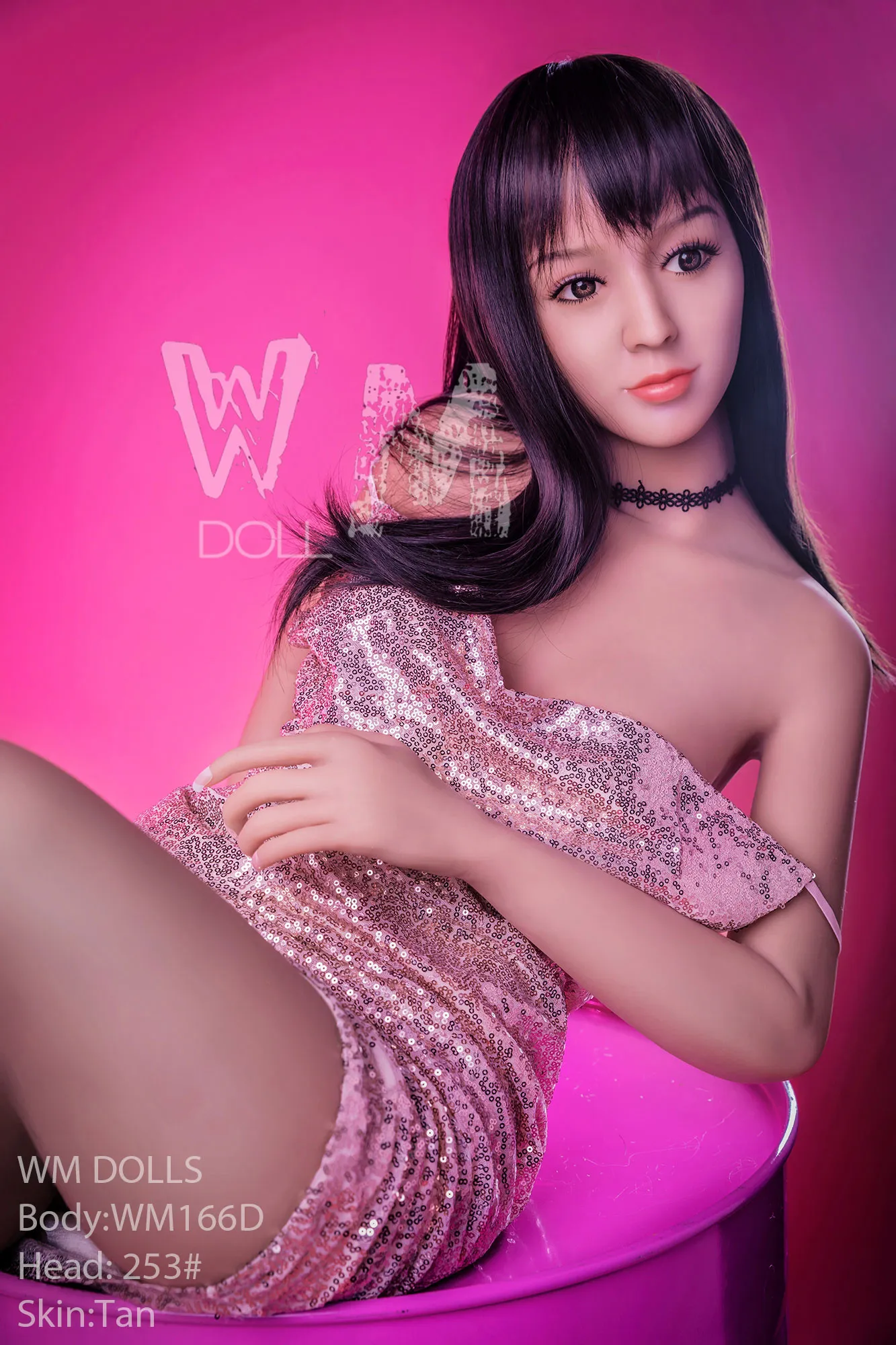 166cm (5ft5) C-Cup real doll S-TPE Sex Doll, Head #253